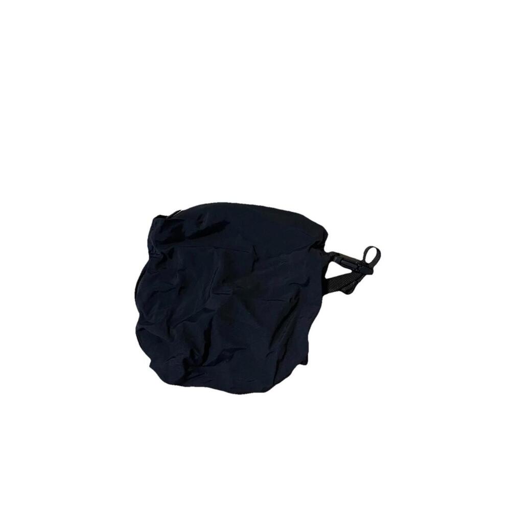 Away Small Zip Travel Pouch Belt Black Wet Resist‎ 6” x7” H83